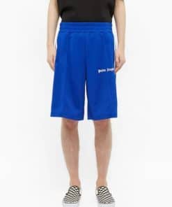 SHORTS PALM ANGELS TRACK UOMO BLU – D\u0026M luxury brands