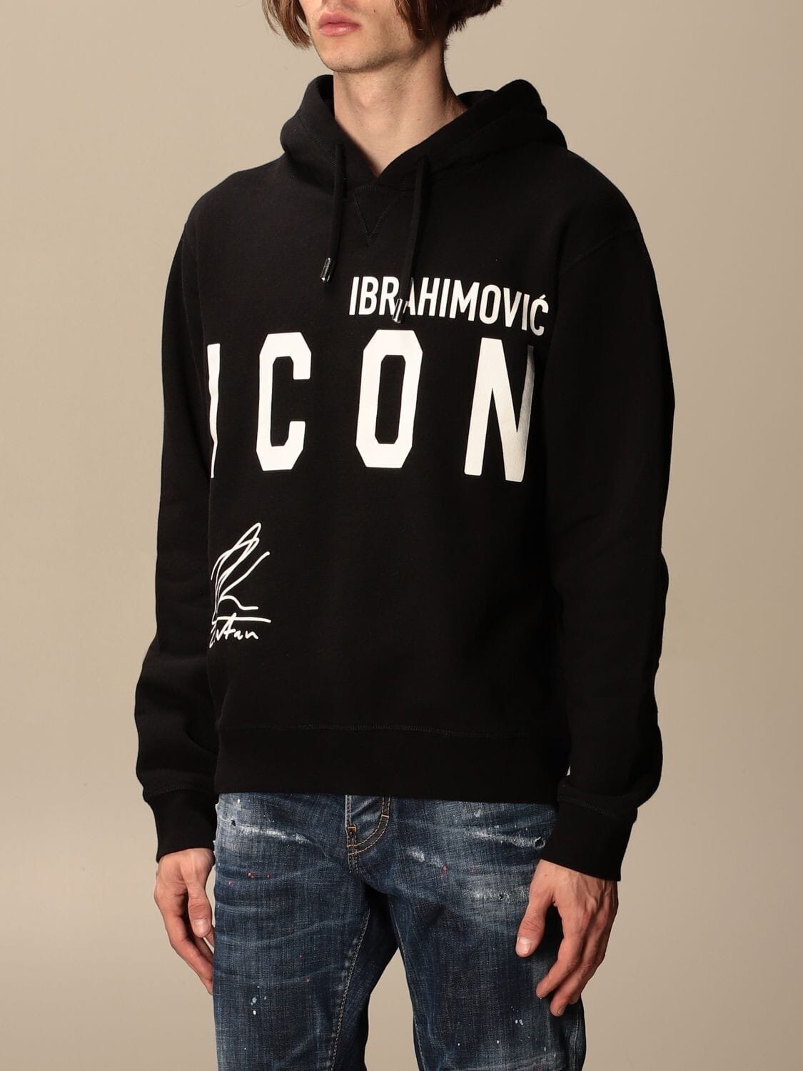 Jeans Felpa Ibrahimovic Dsquared2 3939T Felpa Bimbo DSQUARED2 - Main Image